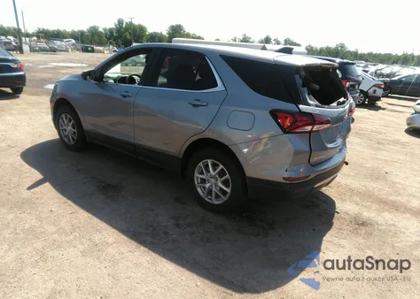 2024 Chevrolet Equinox Lt из США, поврежденный, VIN 3GNAXUEG8RL362825